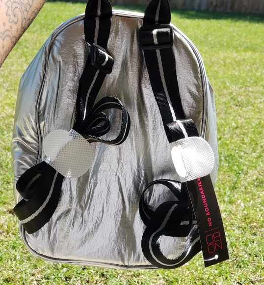 Silver Mini Backpack - Picture 2 of 4